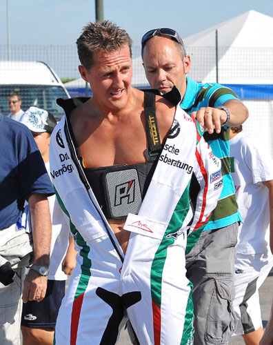 24sport: Schumacher on a kart track in Italy