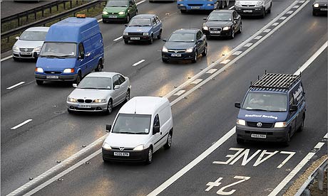 Traffic on the M606/M62