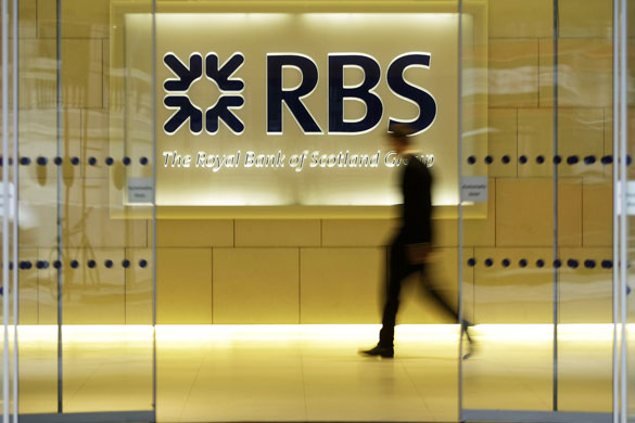 week in : Entrance for offices of the Royal Bank of Scotland