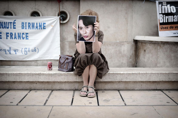 24 hours : demonstration to ask for Aung San Suu Kyi's release in PAris 