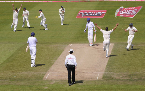 tom jenkins at the ashes : The 4th Ashes Test Match, England v Australia, Headingley