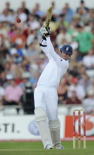 tom jenkins at the ashes : The 4th Ashes Test Match, England v Australia, Headingley