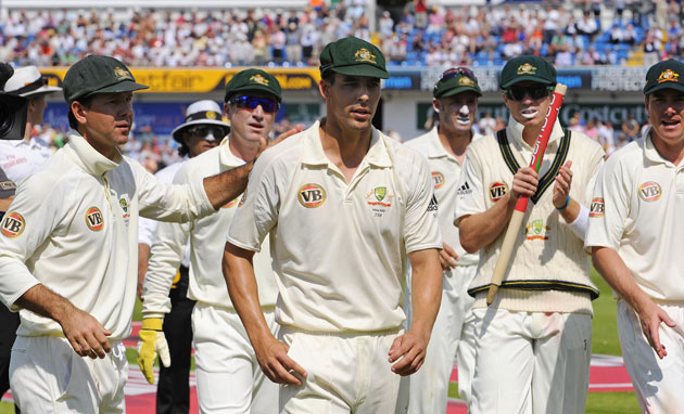 tom jenkins at the ashes : The 4th Ashes Test Match, England v Australia, Headingley