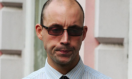 Matthew Single outside Nottingham magistrates court
