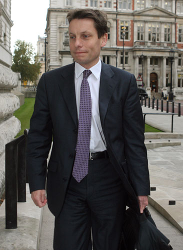 Bankers one year on: Andy Hornby outgoing Chief Executive of the Halifax 