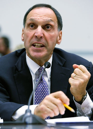 Bankers one year on: Chairman and CEO of Lehman Brothers Richard Fuld Jr.