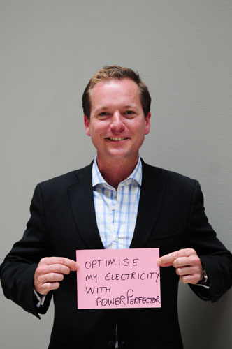 10:10 launch pledges: Oscar Vickerman holds her 10:10 pledge