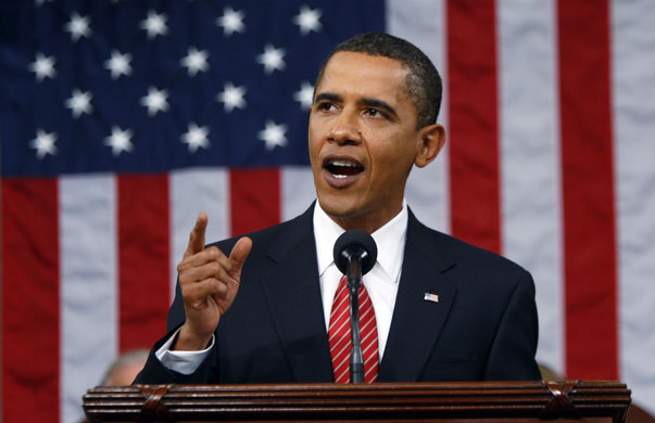 Barack Obama healthcare: Barack Obama delivers a speech on healthcare