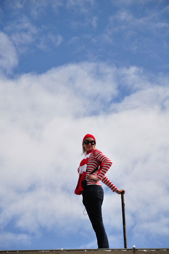 Flickr plinth watch: Where's Wally? Here, erm, she is