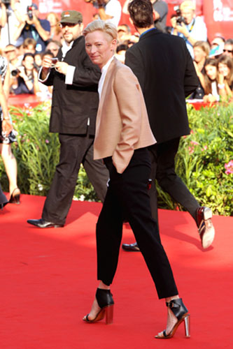 Venice film festival: Tilda Swinton