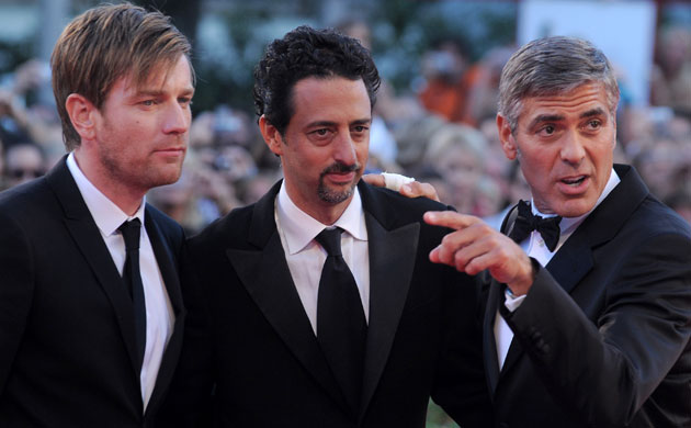 Venice film festival: Ewan McGregor, Grant Heslow and  George Clooney