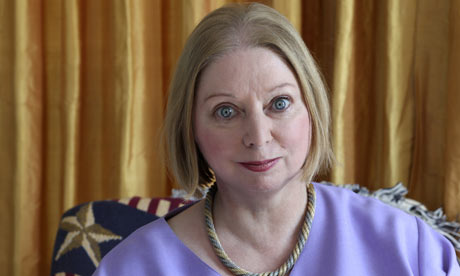 Booker prize nominated author Hilary Mantel 