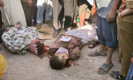 The bodies of gays on the streets of Iraq