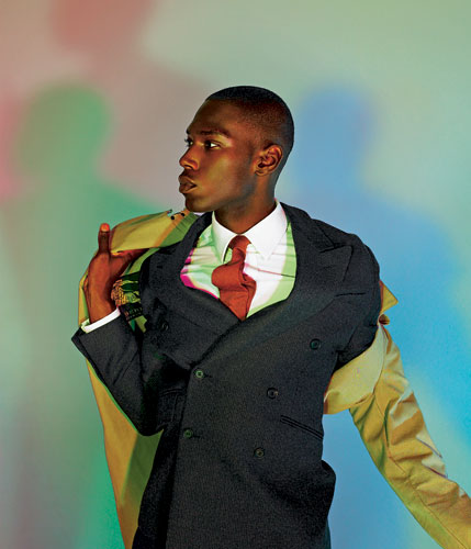 Men's shoot autumn 09: Red tie