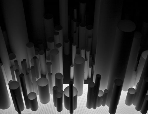 Tel Aviv Biennial 2009: Jan Tichy's Installation No 6 (Tubes), 2009