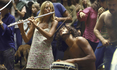 Woodstock festival music jam
