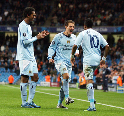 Man City: Robinho, Elano and Jo