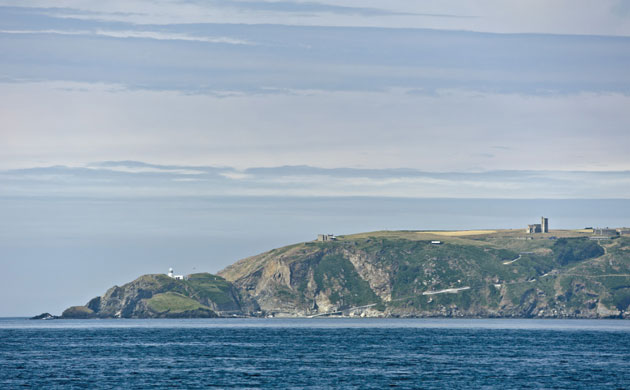 Lundy Island: A view of the southern end of Lundy