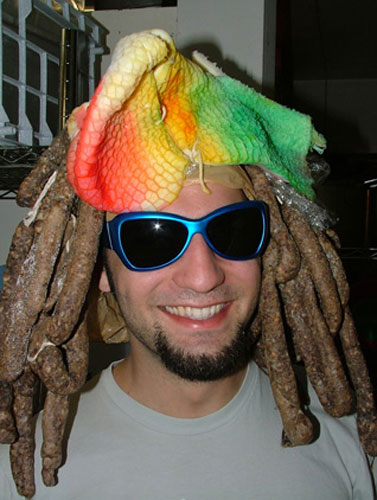 meat madness: Tripe dread bag