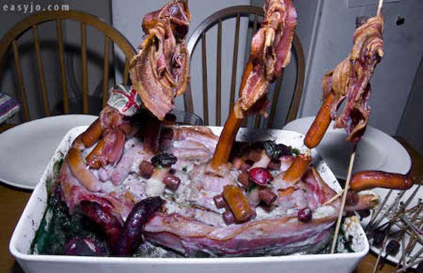 meat madness: Meat pirate ship