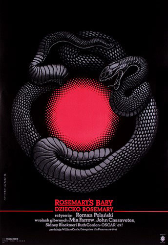 Cinéphilia Polish posters: Rosemary's Baby