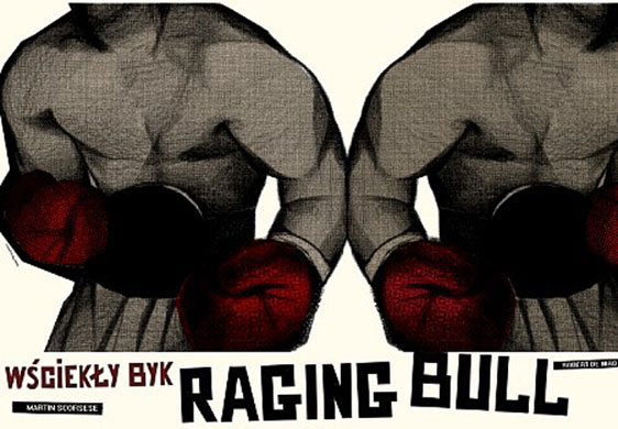 Cinéphilia Polish posters: Raging Bull poster