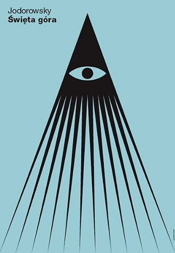 Cinéphilia Polish posters: The Sacred Mountain