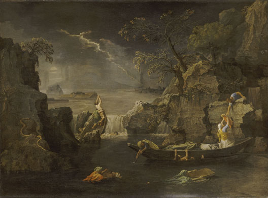 Turner and the Masters: Winter - The Deluge (1660-4 ) by Nicolas Poussin