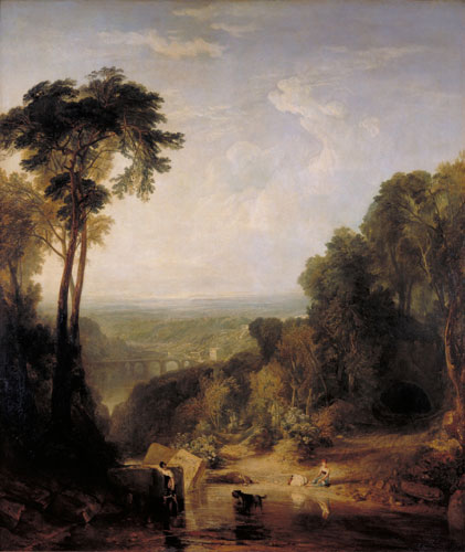 Turner and the Masters: Crossing the Brook (1815) by JMW Turner