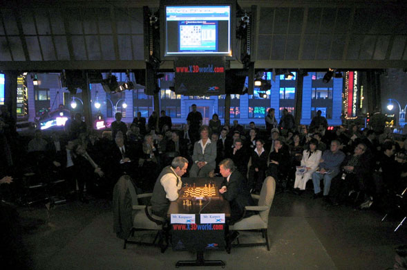 Kasparov v Karpov: Antoly Karpov and Garry Kasparov in 2002