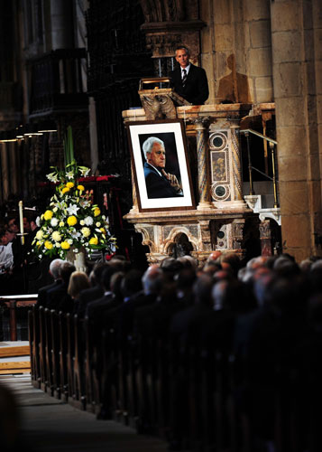 Sir Bobby Robson: Sir Bobby Robson thanksgiving service