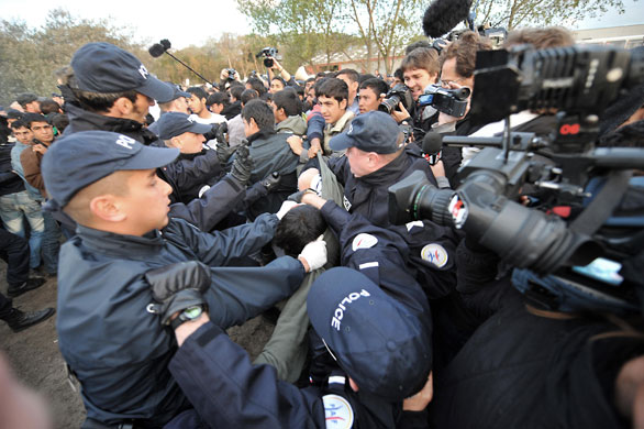 Calais jungle camp: Calais jungle camp