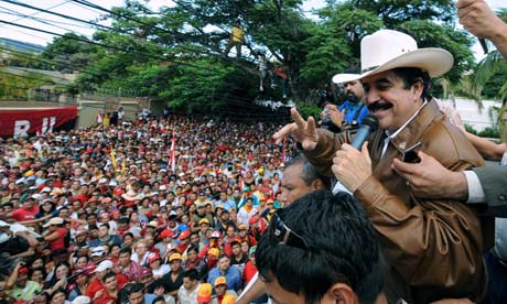 Ousted Honduran President, Manuel Zelaya