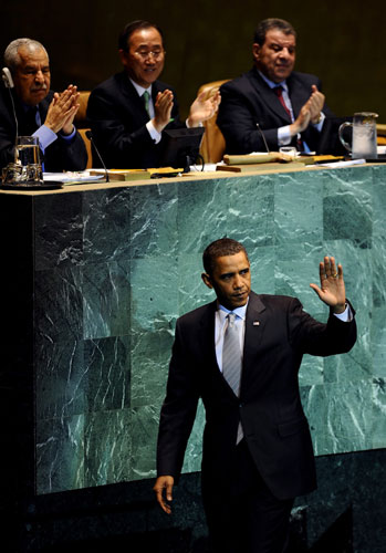 Climate week in New York: US President Barack Obama