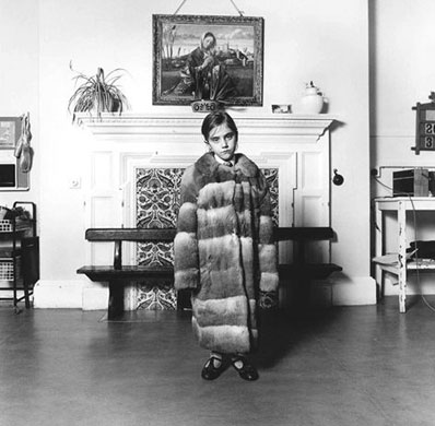 Manchester Buy Art: Girl in Fur Coat (1986) by Amanda Harman