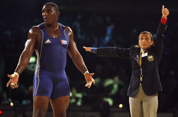 Wrestling: Referee Dozsa fines Cuba's Rodrigues