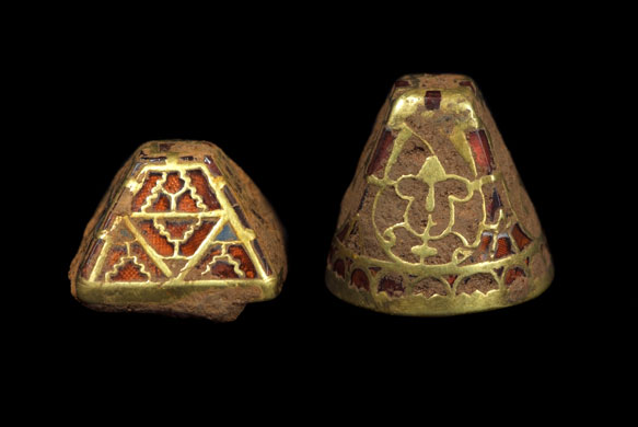 Staffordshire hoard: Pyramid sword fittings