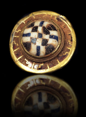 Staffordshire hoard: Millefiori Stud