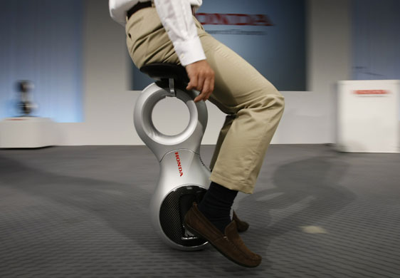 24 hours in pictures: Honda demonstrate new personal mobility device U3-X  in Tokyo