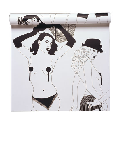 Homes wishlist: Wallpaper: Wallpaper, Burlesque
