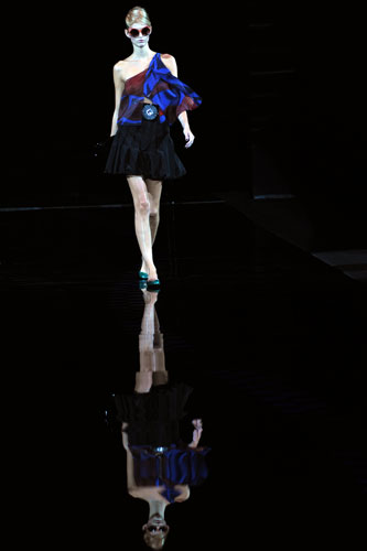 Milan fashion week: Giorgio Armani