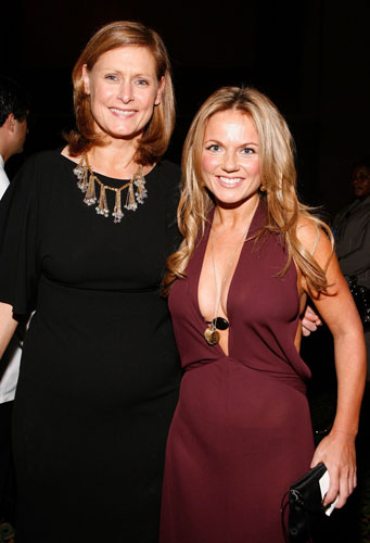 Sarah Brown: 2009: Sarah Brown and Geri Halliwell