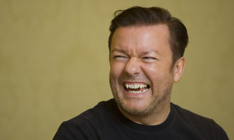 ricky gervais wife. Ricky Gervais quits Twitter: