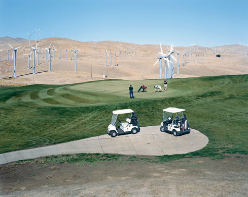 American Power: Altamont Pass wind farm, California, 2007 