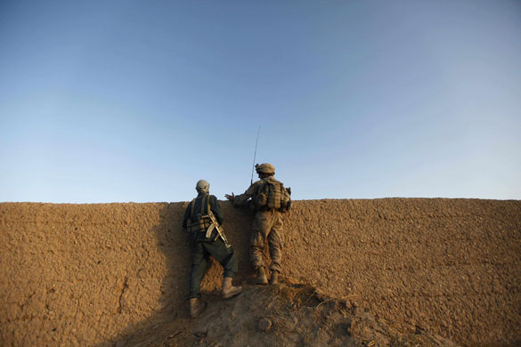 29 September 2009: A joint patrol in an area frequented by Taliban militants