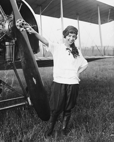 Women aviators: Aviator Katherine Stinson