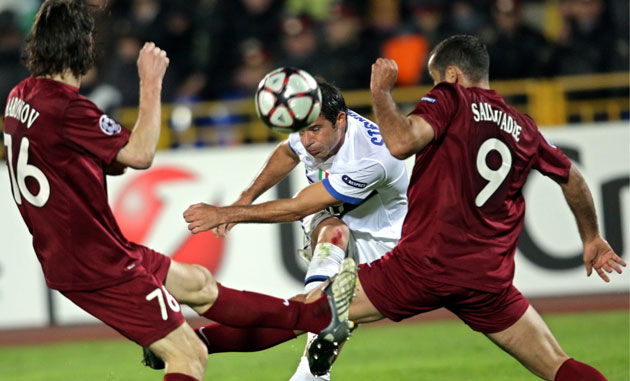 Tuesday Champions League: Dejan Stankovic, Christian Noboa and Lasha Salukvadze 