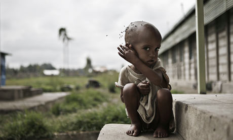 starving children in africa. Sub-Saharan Africa and south