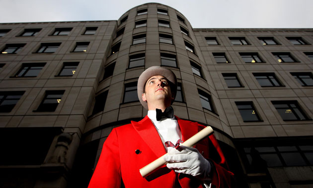 Business week in pictures: Protest outside Diageo to stop the closure of the Johnnie Walker plant