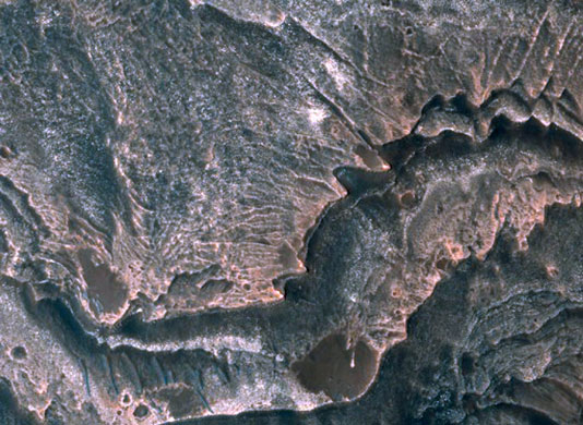 NASA's Mars Reconnaissance Orbiter images